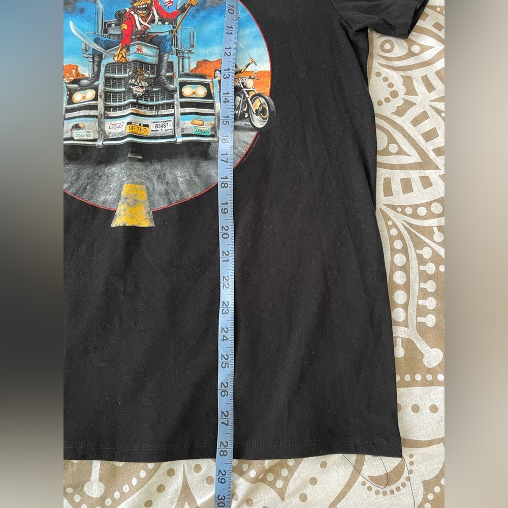 2022 Iron Maiden Concert Tour Merch Band Tee Shirt - Picture 6 of 7
